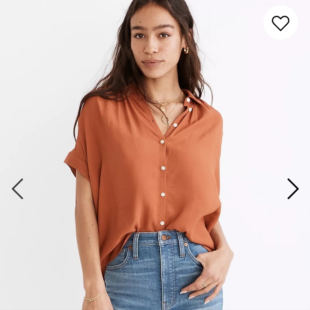 Madewell Drapey Central Shirt